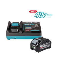 Pack XGT 40V 1 batterie BL4040F 4 Ah + Chargeur rapide DC40RA MAKITA