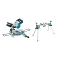 Scie radiale Ø216 mm LS0815FLN + piètement DEBWST06 MAKITA
