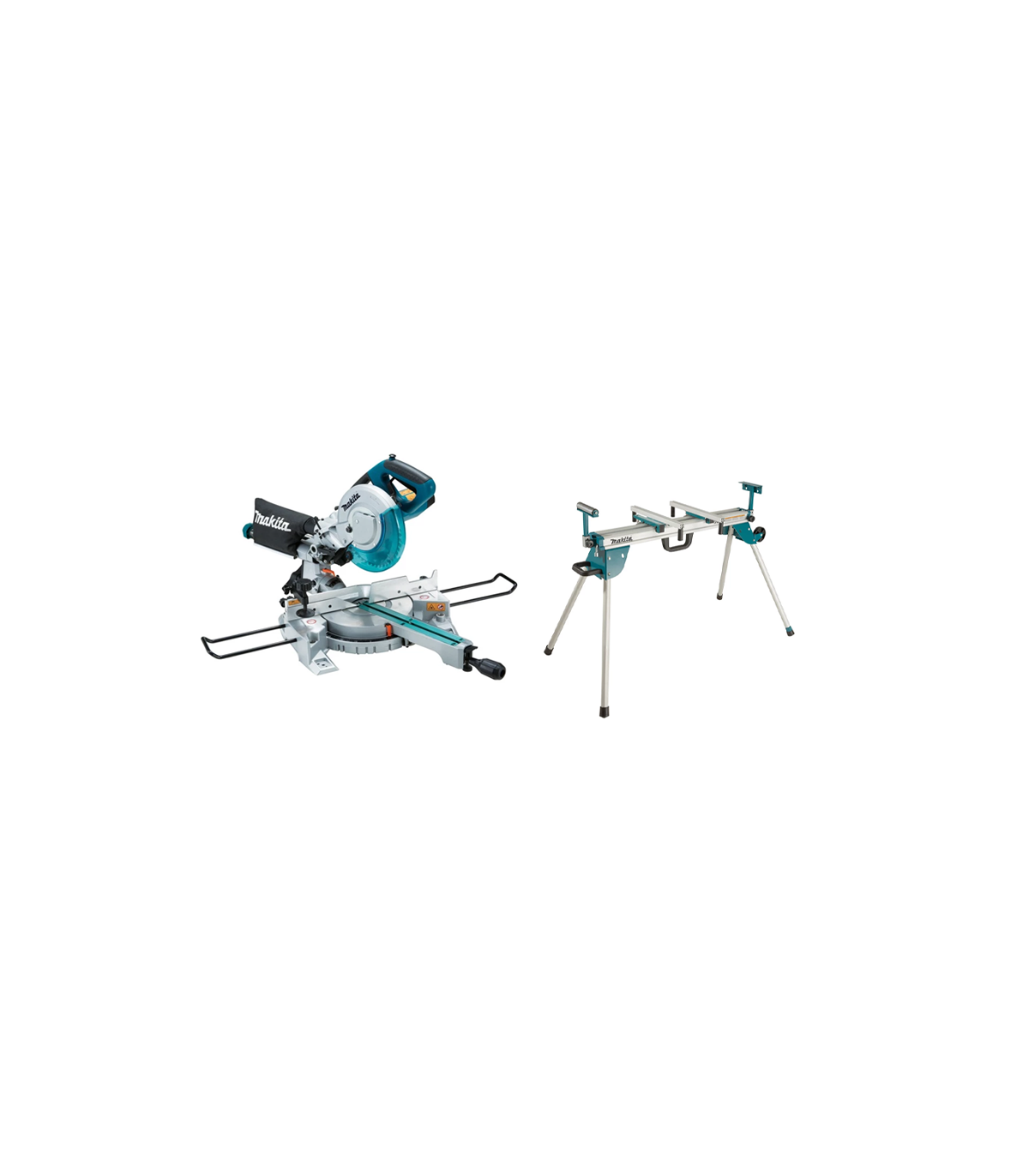 Scie radiale Ø216 mm LS0815FLN + piètement DEBWST06 MAKITA