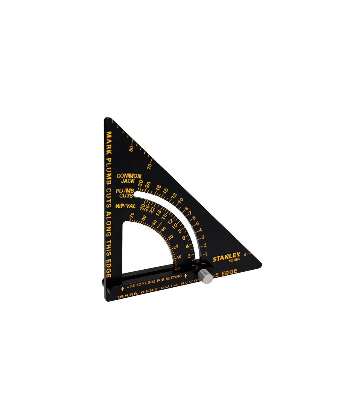 Équerre de menuisier coulissante aluminium 180mm QuickSquare STANLEY