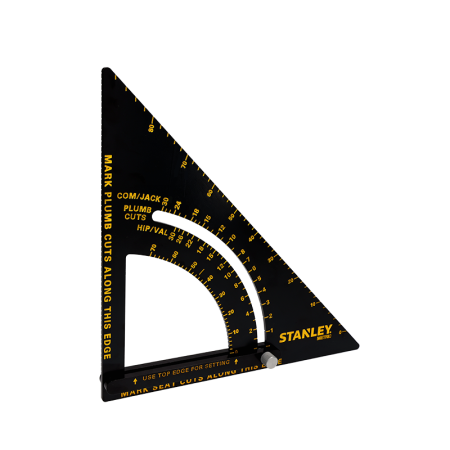 Équerre de charpentier coulissante aluminium 300mm QuickSquare STANLEY