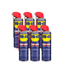 Pack de 6 Lubrifiants multifonction spray double position 500ml WD-40