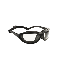 Lunettes de protection MADLUX noir/gris incolore anti buée COVERGUARD