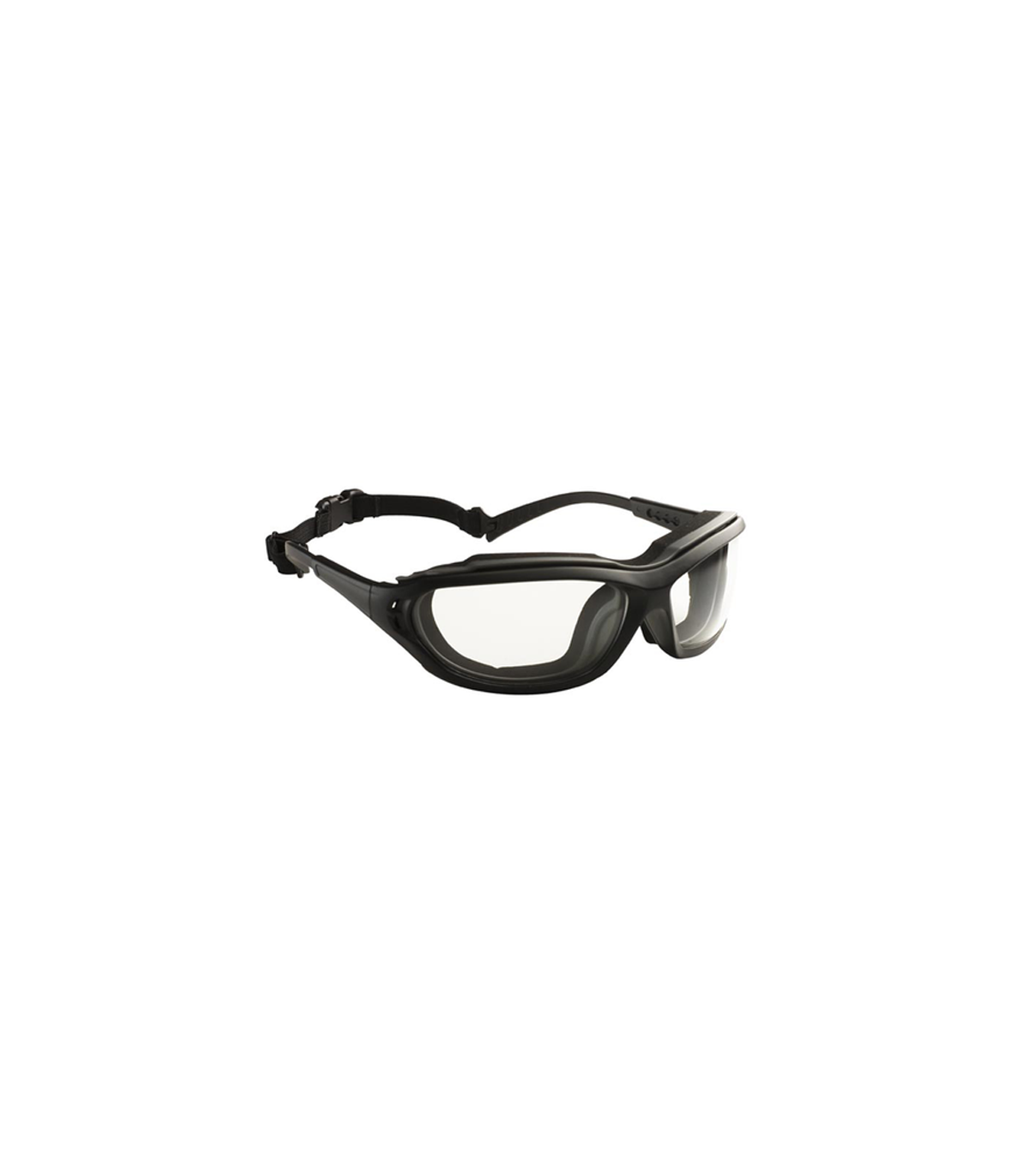 Lunettes de protection MADLUX noir/gris incolore anti buée COVERGUARD