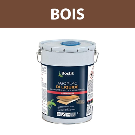 Colle contact néoprène liquide Agoplac SD 5L BOSTIK