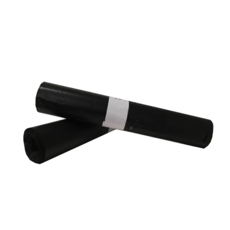 Carton de 200 sacs poubelle 130 L noir CRISTAL HYGIENE