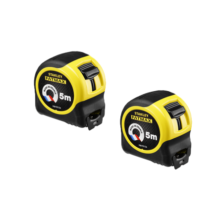 Lot de 2 Mètres ruban Blade Armor 5m x 32mm FATMAX STANLEY