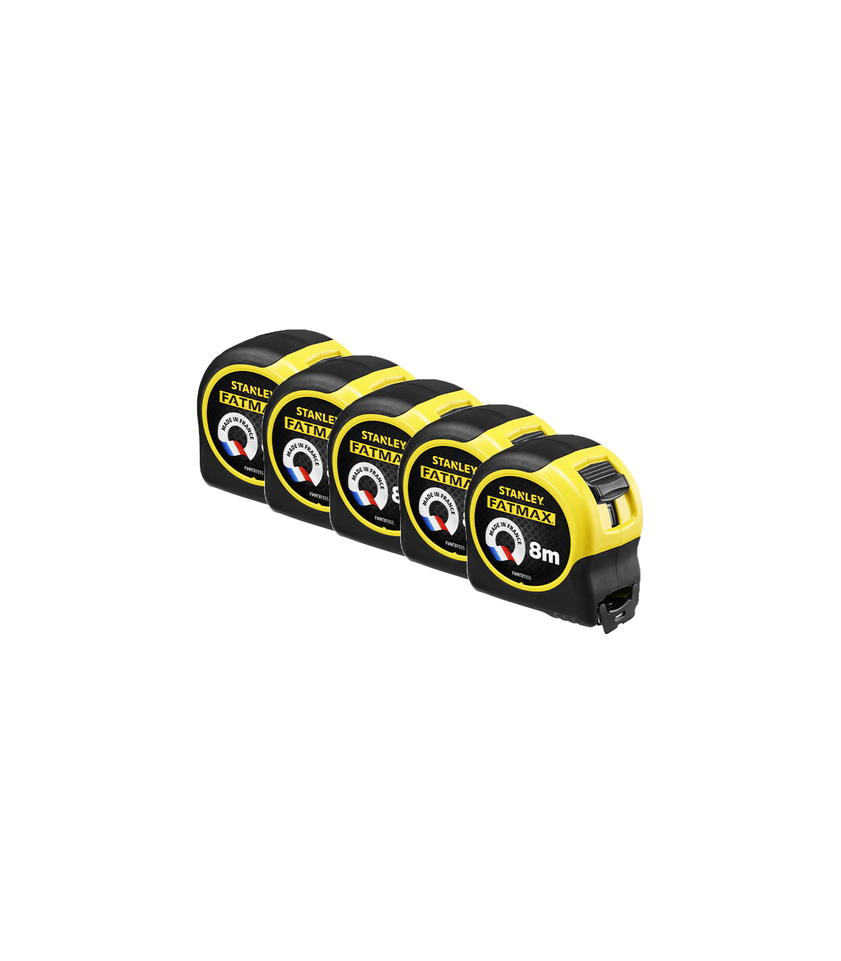 Lot de 5 Mètres ruban Blade Armor 8m x 32mm FATMAX STANLEY
