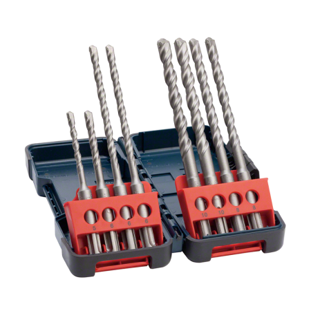 Perforateur SDS-Plus GBH 18V-22 + 1 batterie GBA 18V 4 Ah + 1 chargeur GAL 18V-40 + 8 forets SDS-Plus-3 Ø5-10mm BOSCH