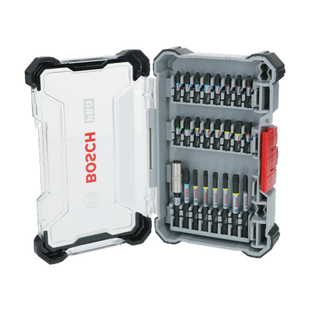 Visseuse à chocs / Boulonneuse GDX 18V-200 + 1 batterie GBA 18V 4 Ah + 1 chargeur GAL 18V-40 + 23 embouts de vissage BOSCH