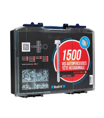 Coffret 1500 vis autoperceuses THT tête hexagonale SCELL-IT