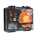 Coffret 200 colliers isophoniques acier zingué blanc SCELL-IT