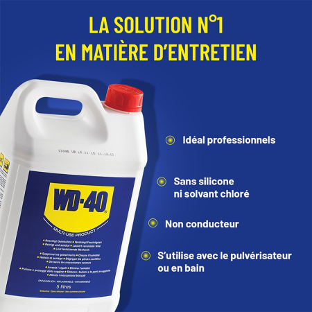 Lubrifiant multifonction bidon 5L WD-40