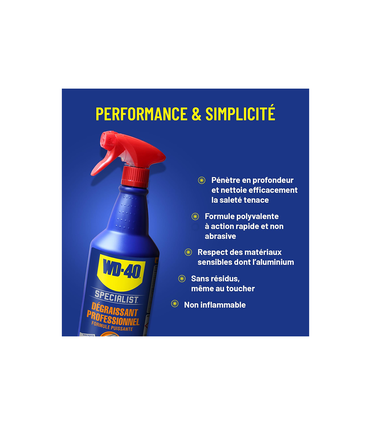 Dégraissant professionnel 1L SPECIALIST WD-40