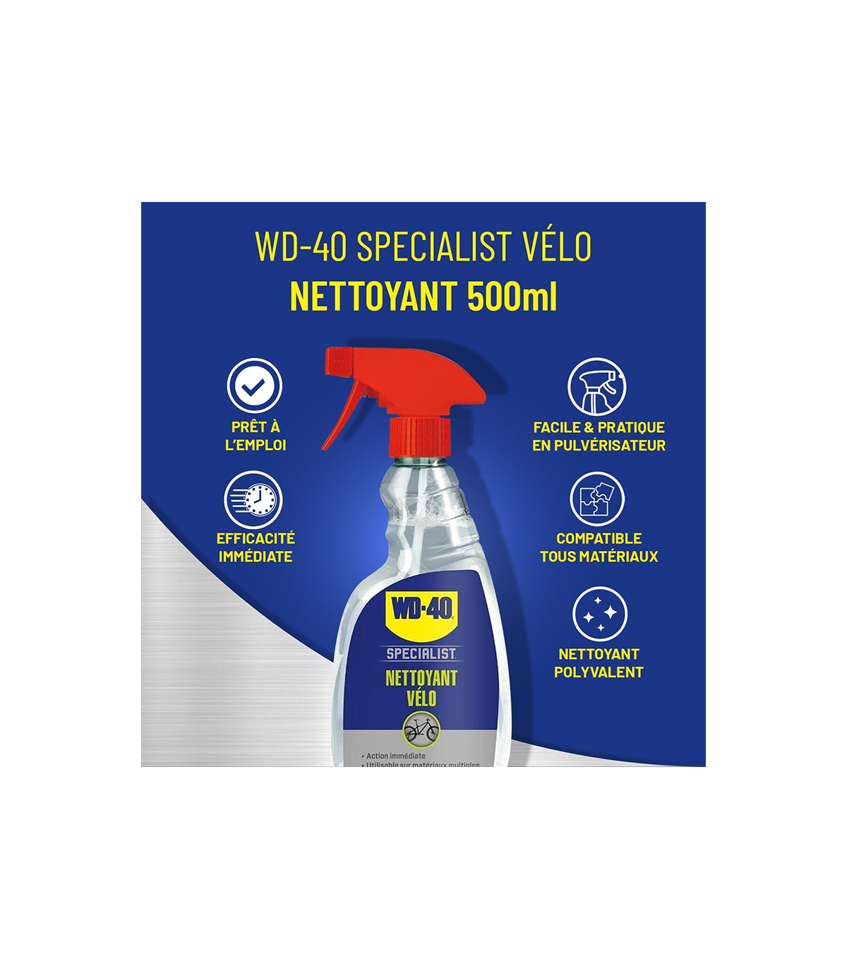 Nettoyant pour vélo SPECIALIST 500ml WD-40
