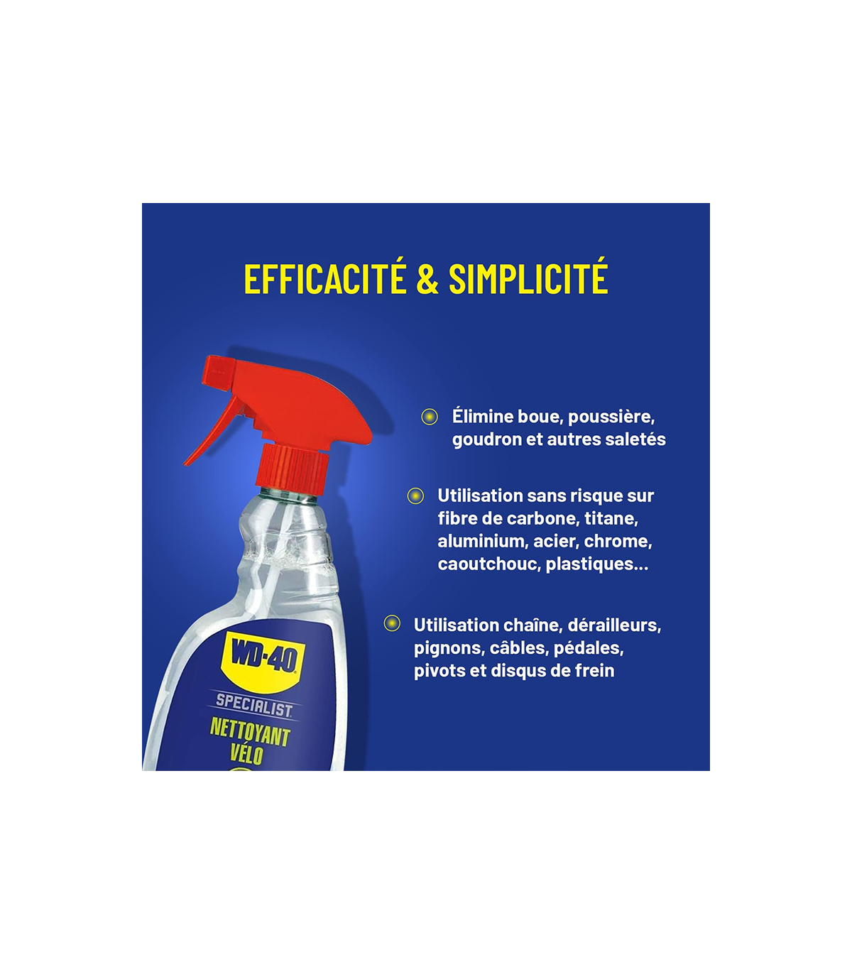 Nettoyant pour vélo SPECIALIST 500ml WD-40