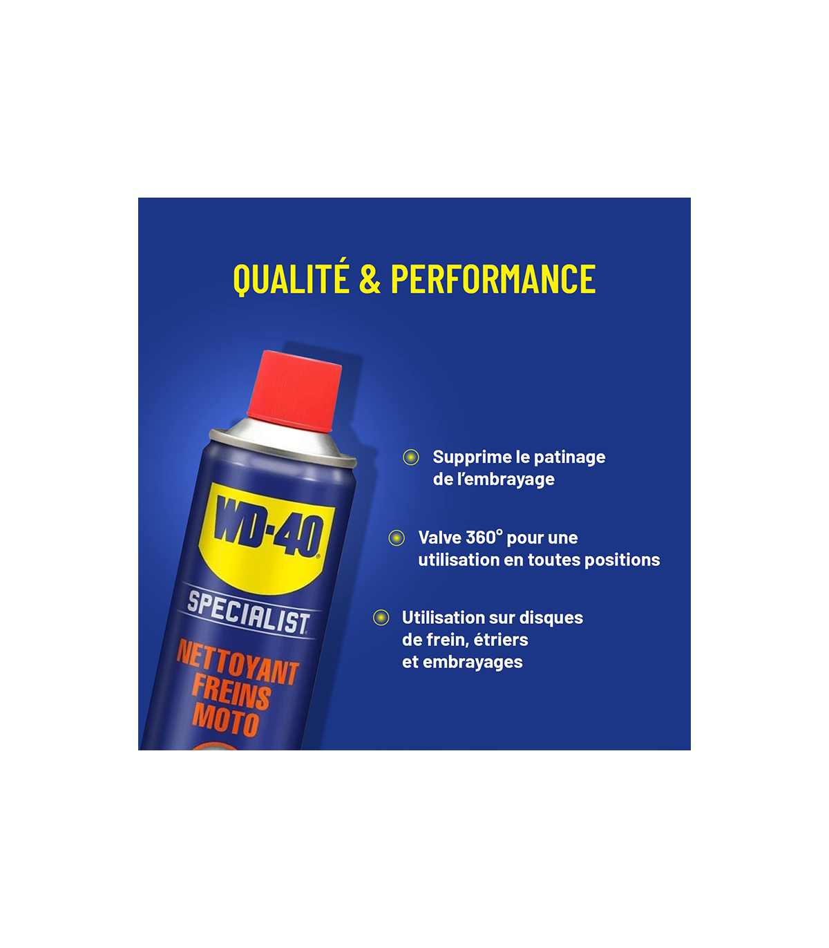 Nettoyant freins pour moto SPECIALIST 500 ml WD-40