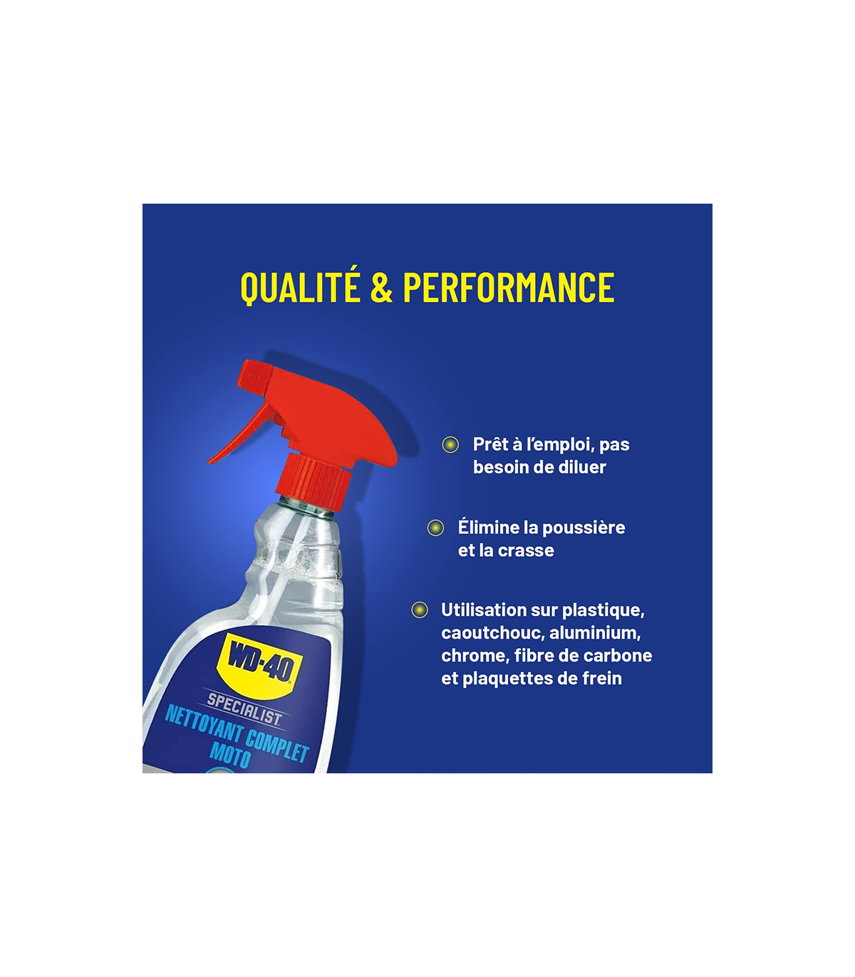 Nettoyant complet pour moto SPECIALIST 500 ml WD-40