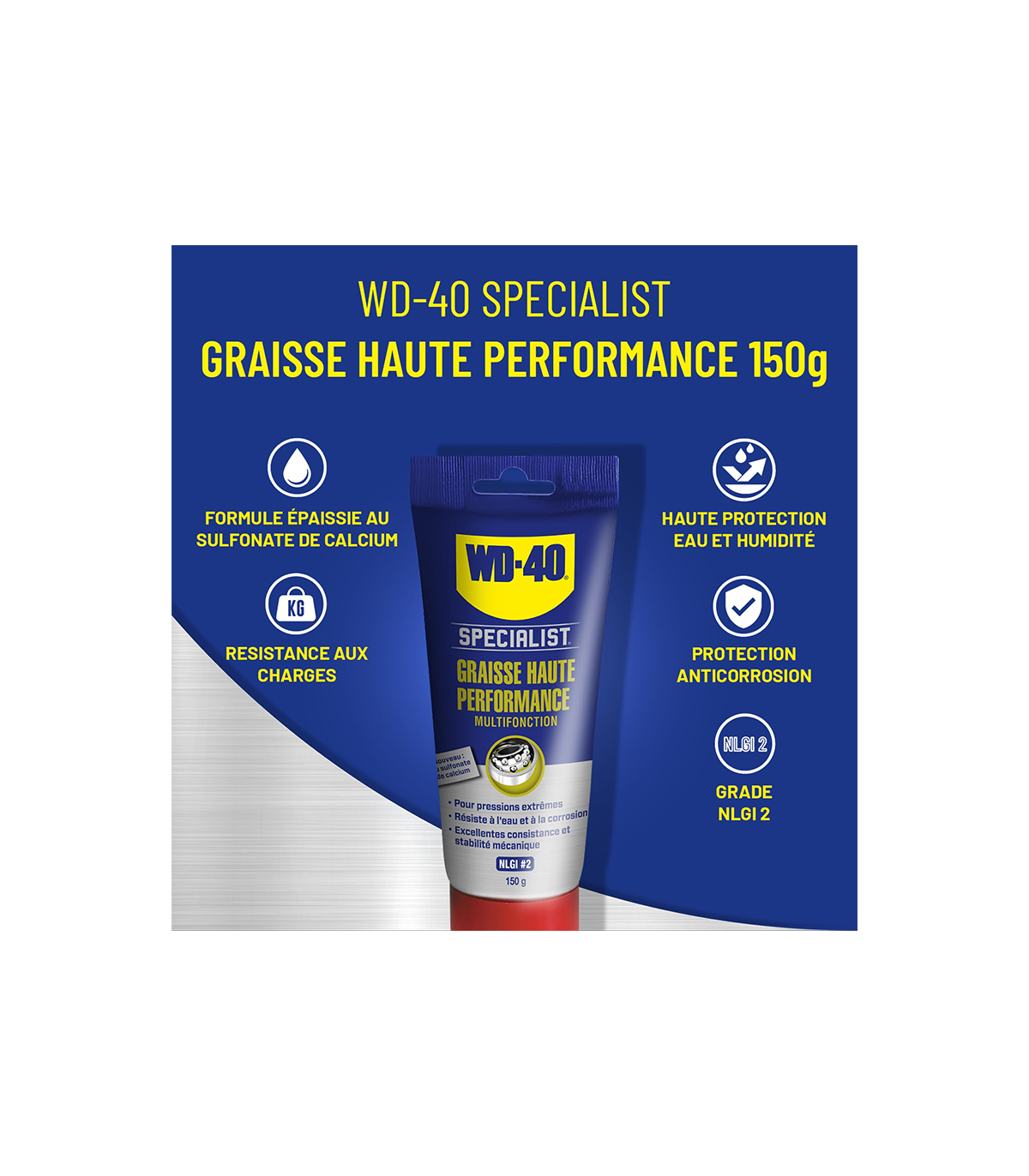 Graisse haute performance multifonction 150g SPECIALIST WD-40