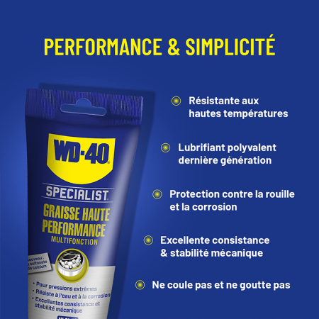 Graisse haute performance multifonction 150g SPECIALIST WD-40
