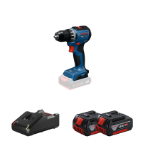 Perceuse visseuse GSR 18V-52 + 2 batteries GBA 18V 4 Ah + Chargeur GAL 18V-40 BOSCH