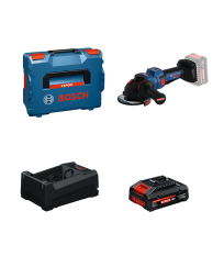 Meuleuse Ø125 mm EXPERT EXWS18V-15PS + 1 Batterie EXPERT 4 Ah + 1 Chargeur GAL 12V/18V-80 BOSCH