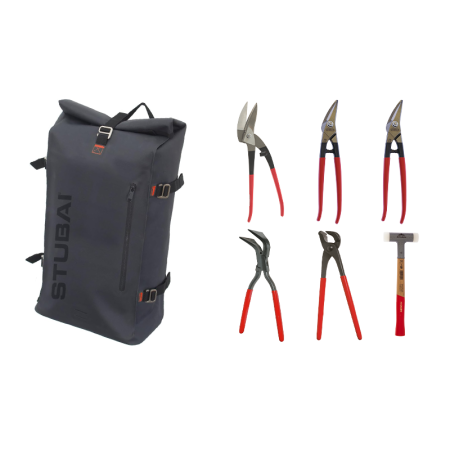 Pack 6 outils de toiture + Sac de transport STUBAI
