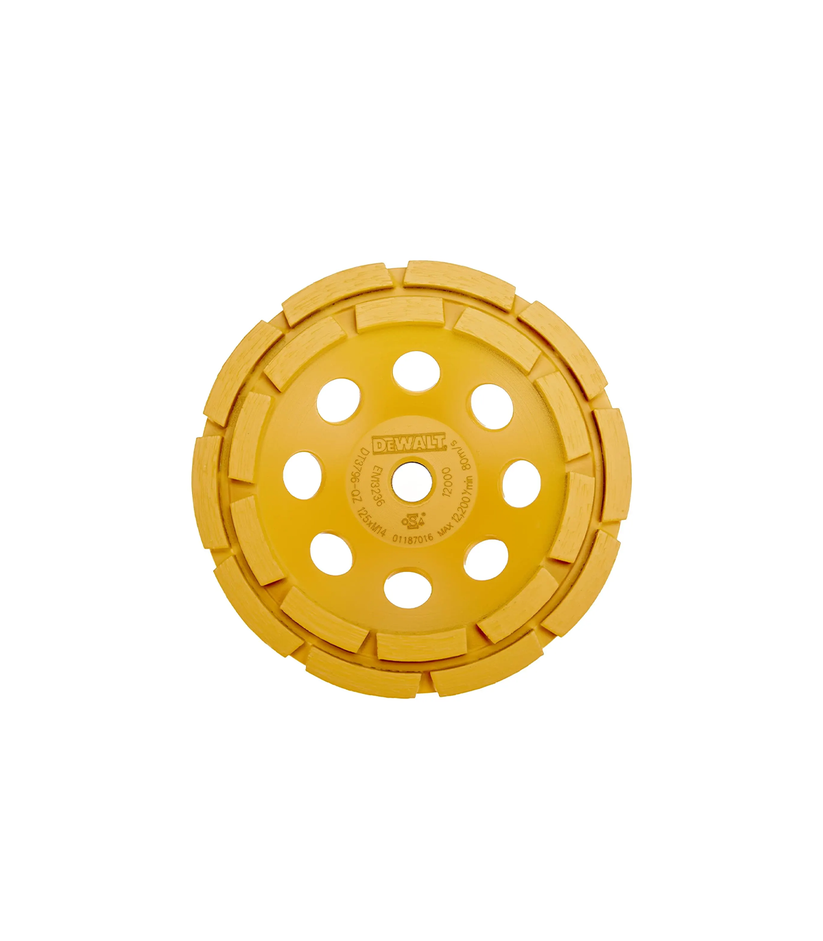 Plateau de surfaçage pour la pierre Ø125 mm M14 double DT3796-QZ DEWALT