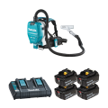 4 batteries BL1850B 18V 5 Ah + chargeur double DC18RD