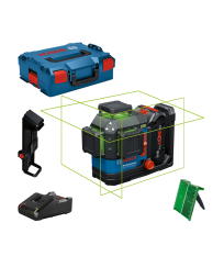 Laser lignes vert GLL 18V-120-33 CG + 1 batterie ProCore 18V 4 Ah + Chargeur GAL 18V-40 BOSCH