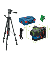 Laser lignes vert 360° Pile/batterie GLL 18V-120-33 CG + Trepied BT 150 BOSCH