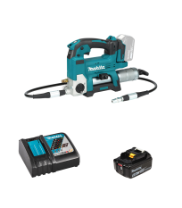 Pompe à graisse DGP180Z + 1 batterie BL1850B 18V 5 Ah + 1 chargeur rapide DC18RC MAKITA