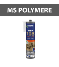 Mastic-colle polymère "MSP108" High tack fixation extrême Blanc 290ml BOSTIK