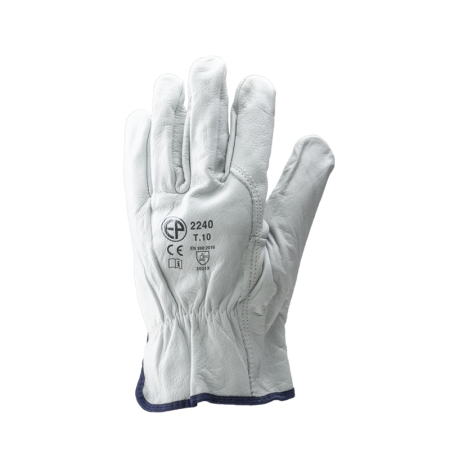 Gants EUROSTRONG 2240 tout fleur de buffle ecru COVERGUARD