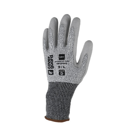 Gants ACCES CUT D100 HPPE paume enduite PU gris COVERGUARD