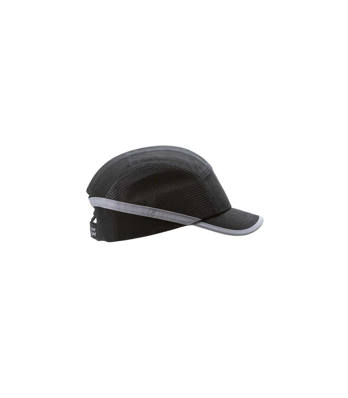 Casquette anti-heurt Shockproof cap conton/mesh noir visière 5cm COVERGUARD