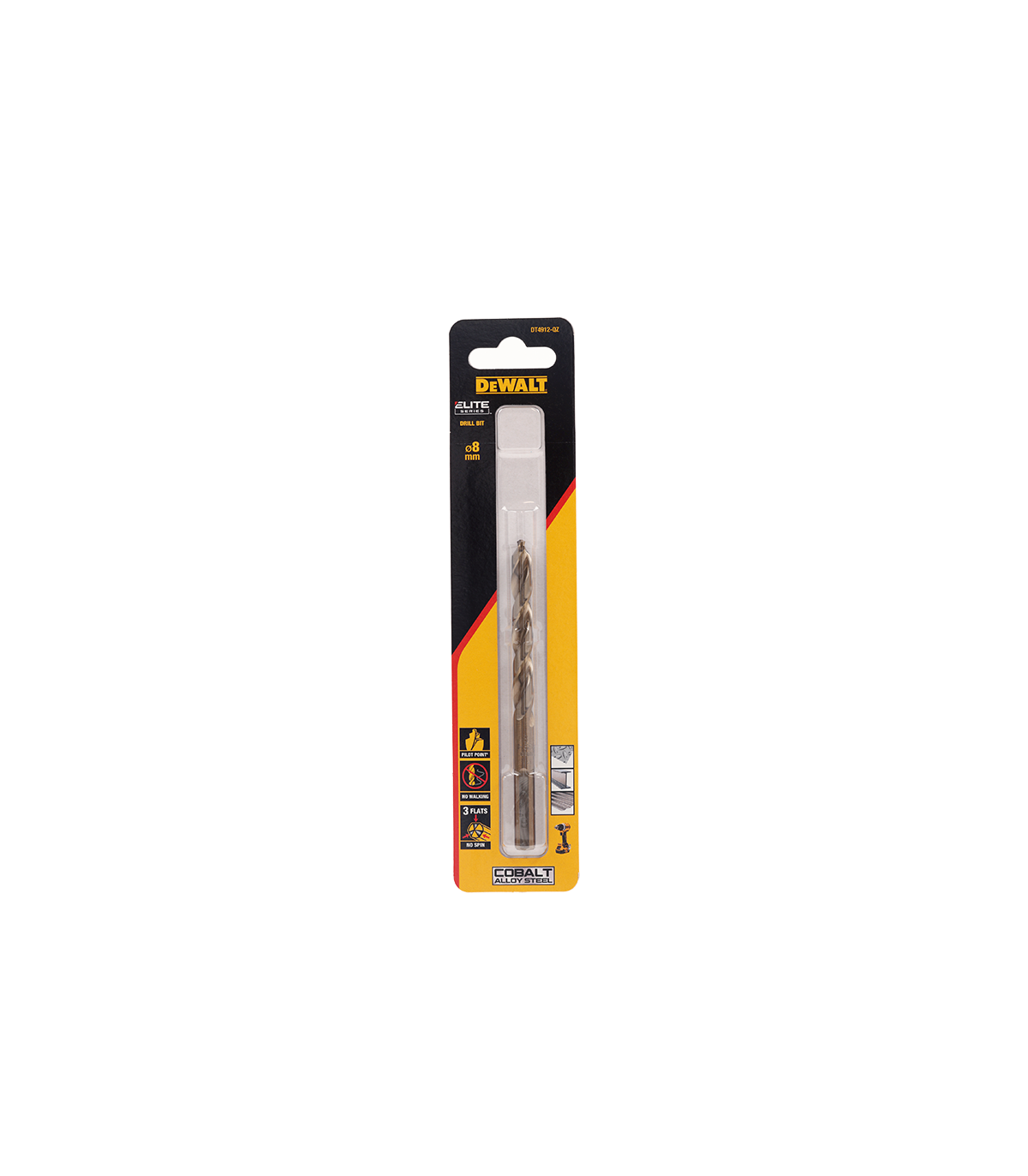 Foret métal HSS-Co Extreme 8 x 75 x 117 mm DEWALT
