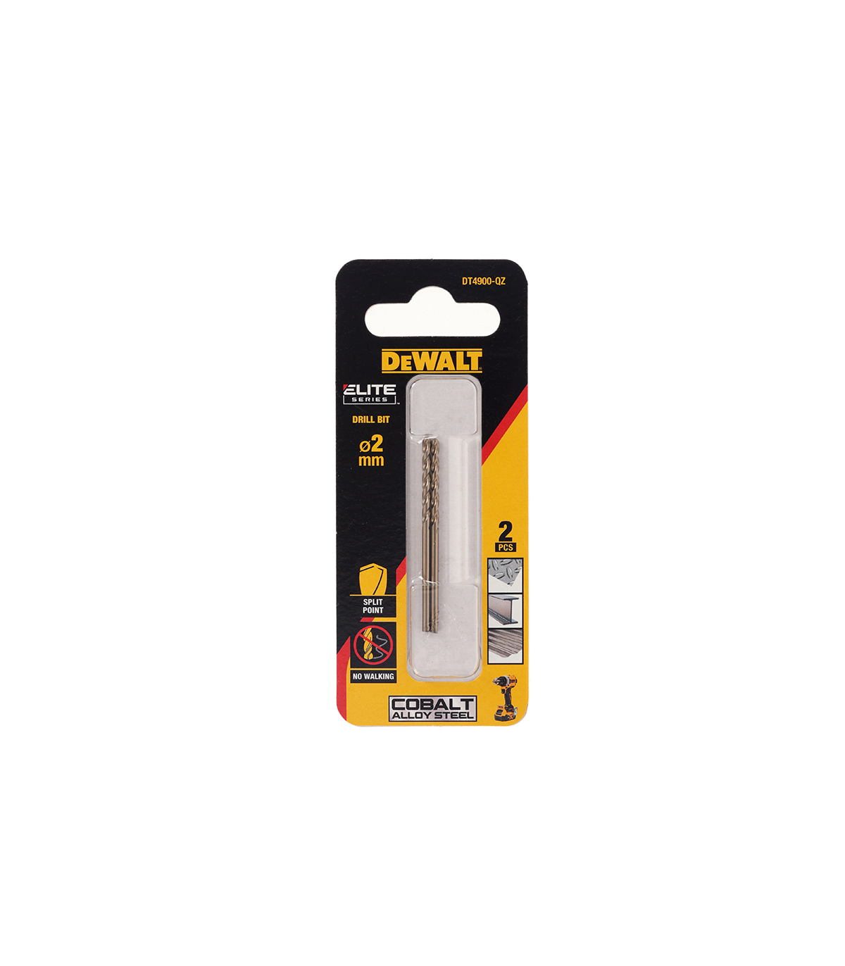 Lot de 2 Forets métal HSS-Co Extreme 2 x 24 x 49 mm DEWALT