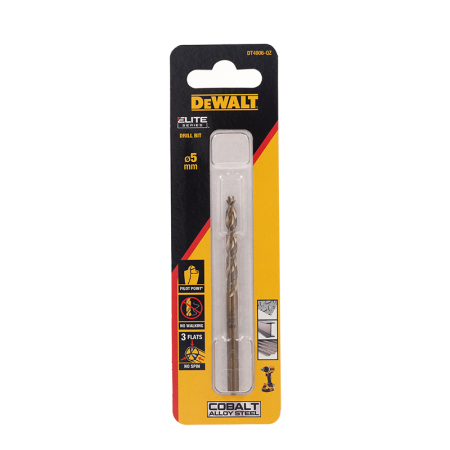 Foret métal HSS-Co Extreme 5 x 52 x 86 mm DEWALT
