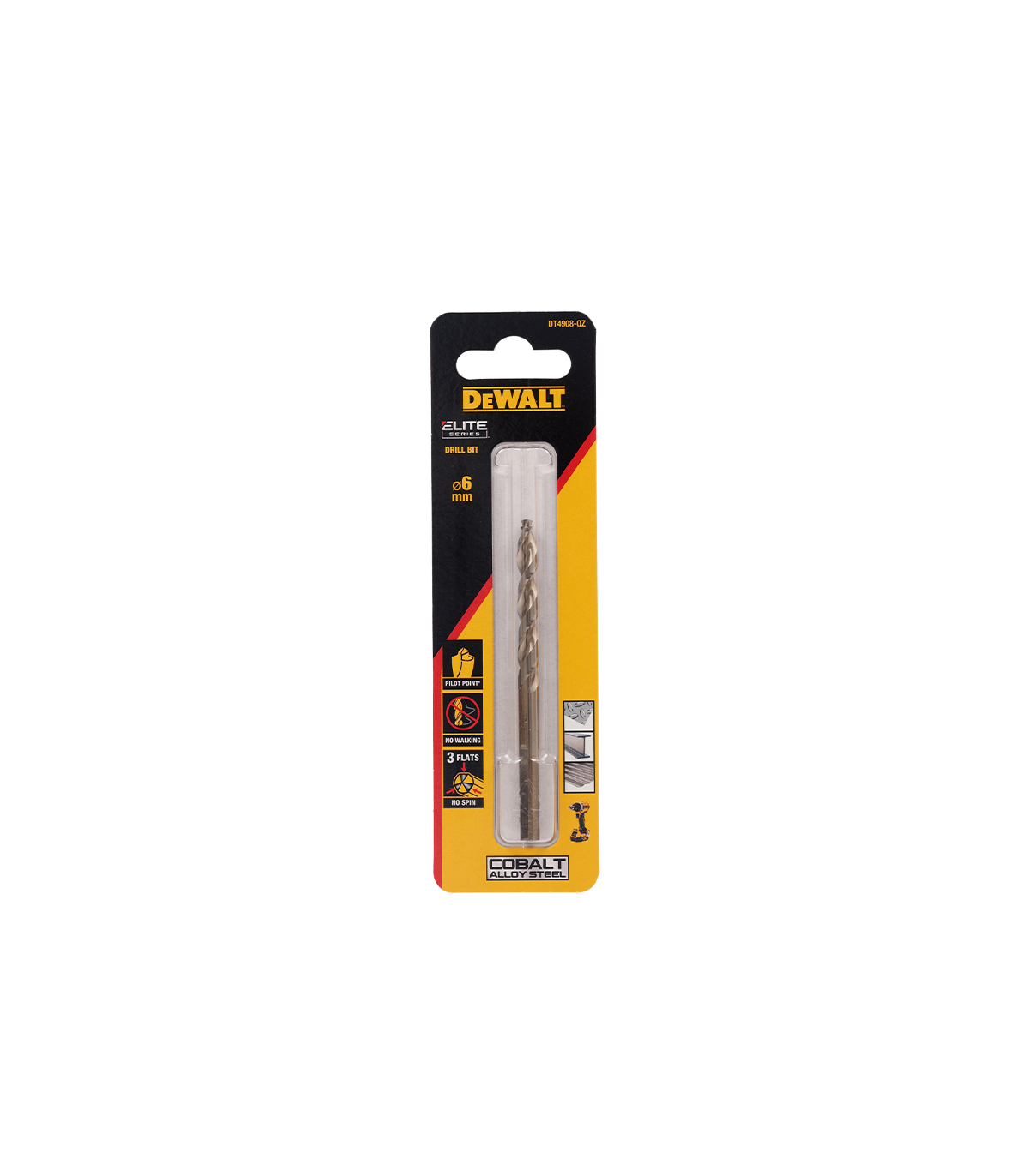 Foret métal HSS-Co Extreme 6 x 57 x 93 mm DEWALT