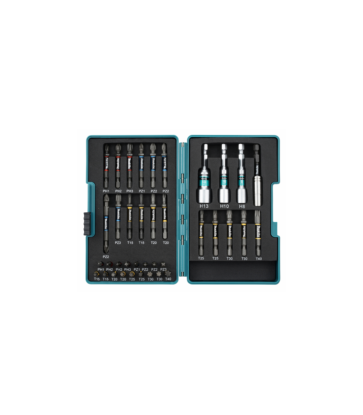 Coffret 38 embouts + douilles IMPACT PREMIER MAKITA