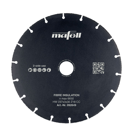 Lame de scie KSB-FI 237 x 3 x 30 mm 18 dents MAFELL