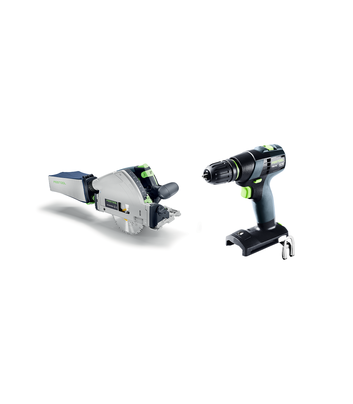 Pack TSC 55 + TXS 18 + 2 batteries 18V 5 Ah + 1 Chargeur TCL 6 DUO FESTOOL