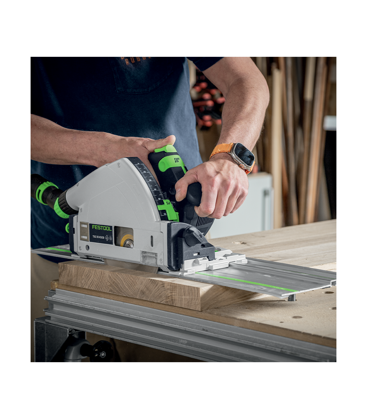 Pack scie plongeante TSC 55 + perceuse-visseuse TXS 18 FESTOOL