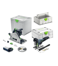 Pack scie plongeante TSC 55 + scie sauteuse PSC 420 FESTOOL