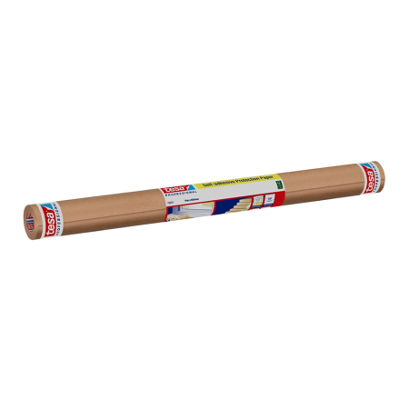 Papier de protection adhésif Kraft sol chamois 10m x 600mm TESA