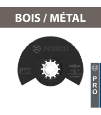 Lame segment BIM Starlock ACZ 85 EIB bois et métal BOSCH
