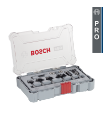 Coffret de 6 fraises 8 mm BOSCH