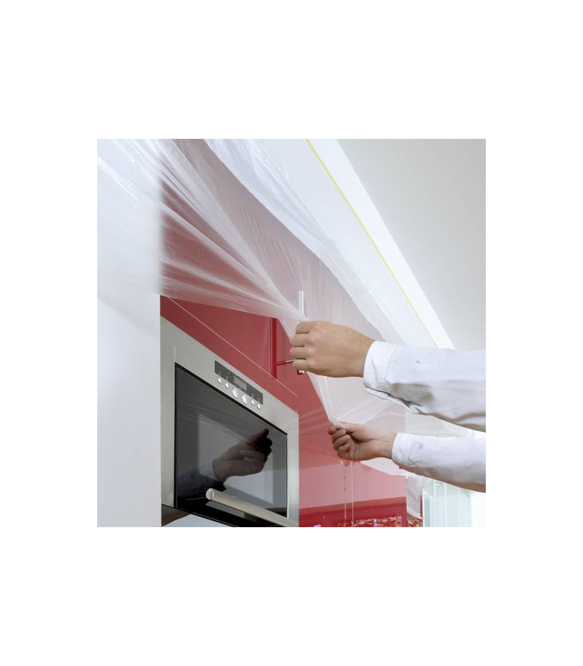 Film de masquage Easy Cover orange 17m x 2600mm TESA
