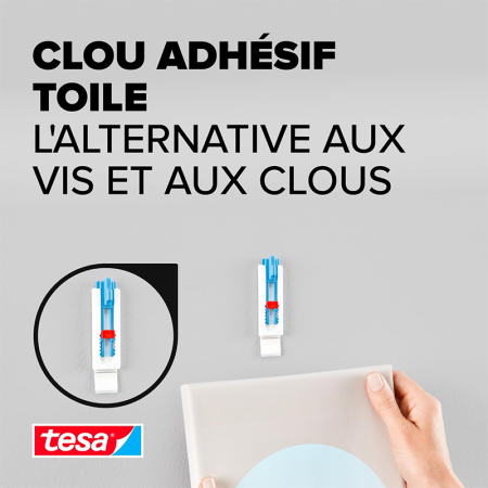 Clou adhésif pour papier peint et plâtre 1kg TESA
